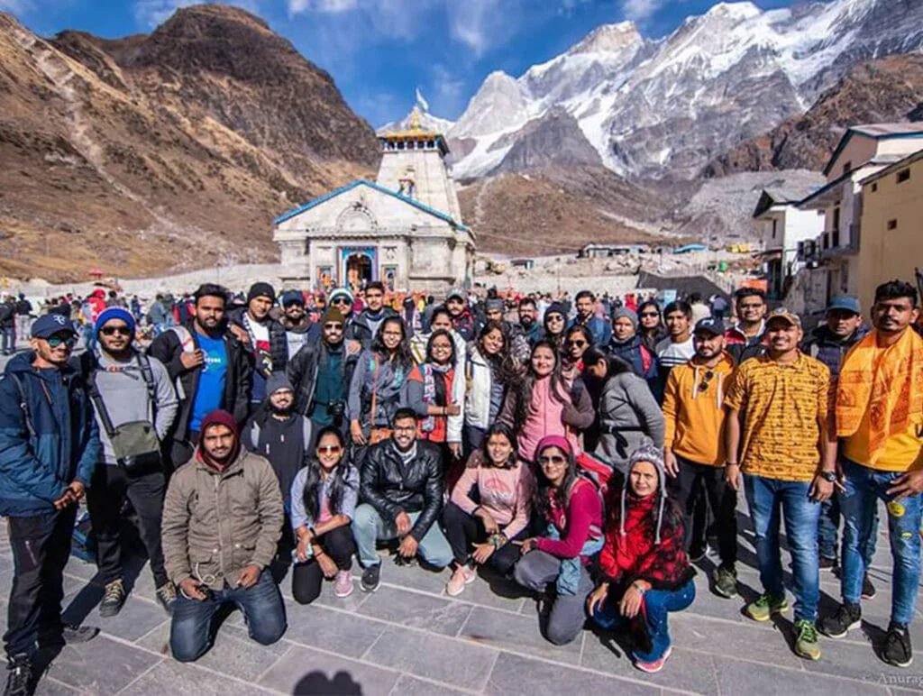 Helicopter at Kedarnath helipad